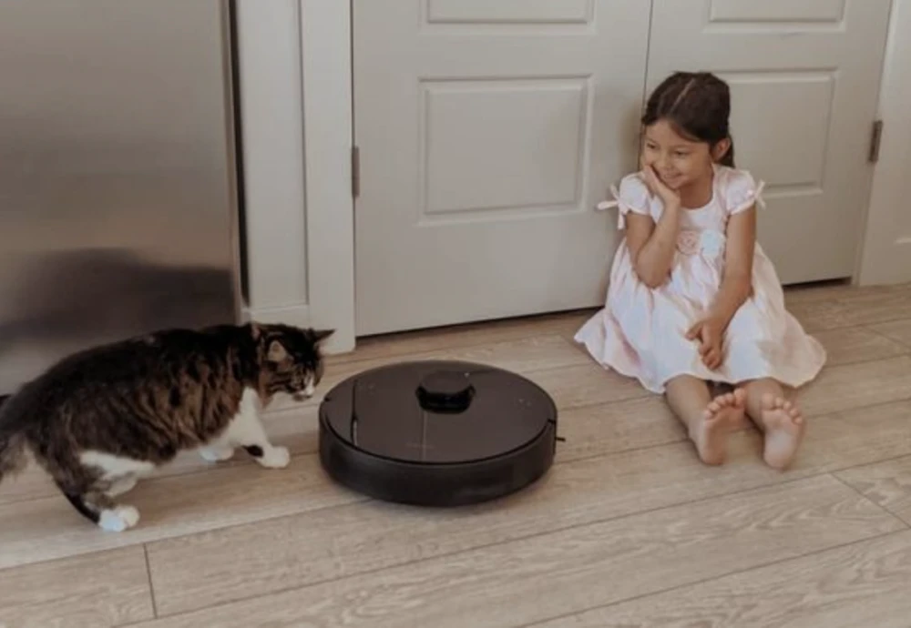 pet hair robot vacuum cleaner